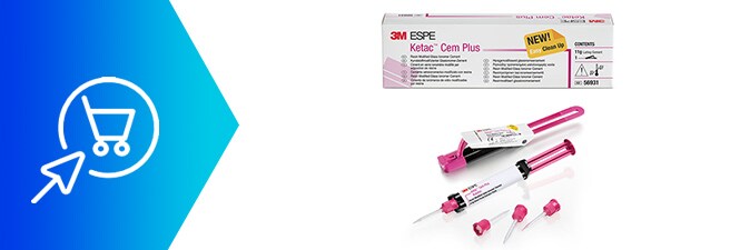  3M™ Ketac™ Cem Plus Cemento composito autoadesivo
