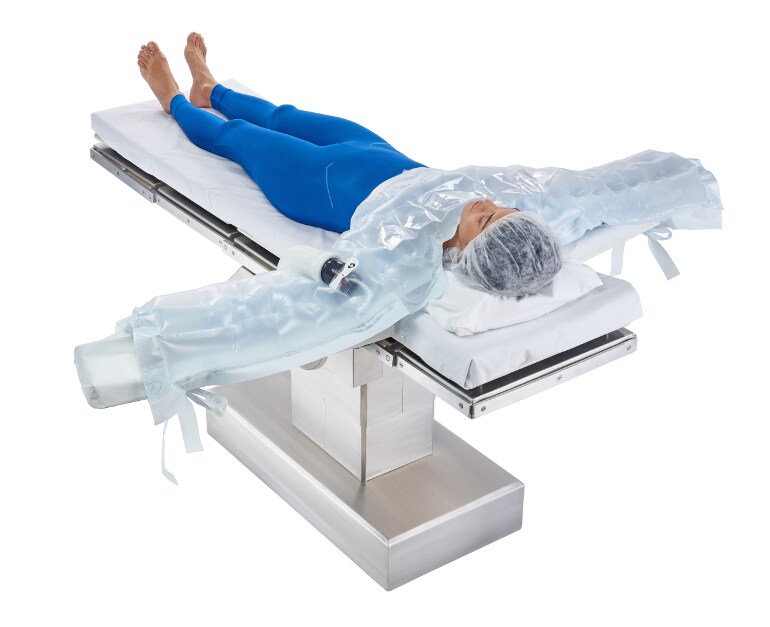 Scopri di più sul posizionamento di Bair Hugger Copertina Upper Body