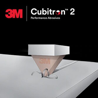 primo piano di 3M™ Precision Shaped Grain Cubitron 2
