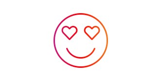 Icona di un volto sorridente
