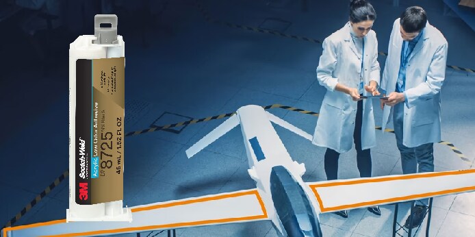 3M™ Scotch-Weld™ Adesivo acrilico a basso odore DP8725NS
