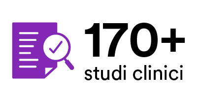 Oltre 170 studi clinici
