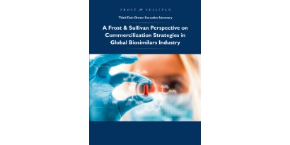 Anteprima del documento di una prospettiva Frost e Sullivan sulle strategie di commercializzazione nell'industria biosimilare globale
