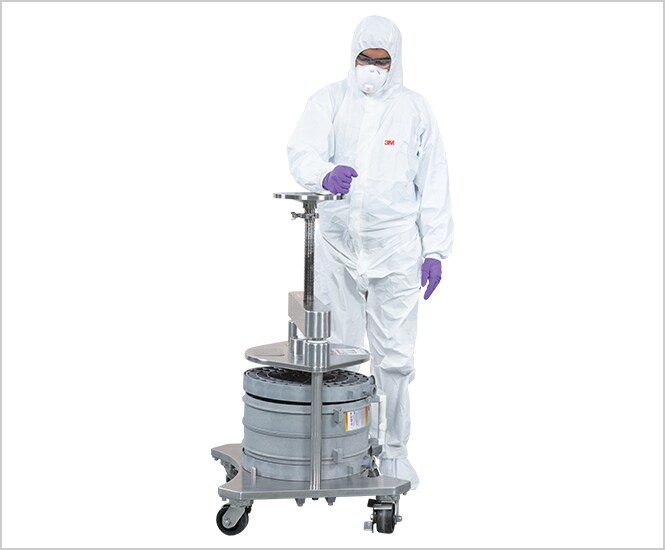3M Polisher ST è una soluzione compatta ad ingombro ridotto.
