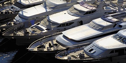 Preparazione delle superfici nel settore nautico - Produttività sopra la linea di galleggiamento