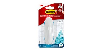 Ganci da bagno e carrelli Command™
