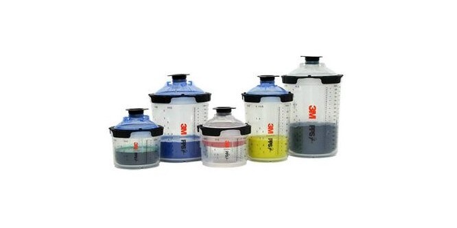 3M Tazze di verniciatura Serie 2.0 su sfondo bianco
