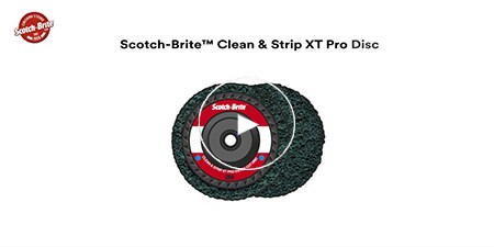 Video del disco Scotch-Brite™ Clean and Strip XT Pro
