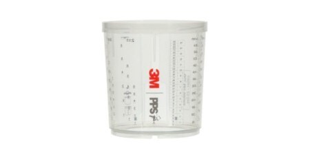 Tazze rigide riutilizzabili per liner di verniciatura monouso 3M PPS Serie 2.0	
