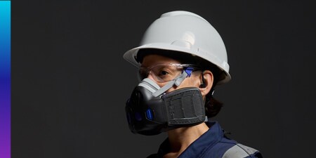Icona del Respiratore riutilizzabile a semimaschera

